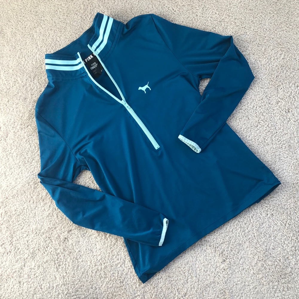 VS Pink Ultimate deep half zip